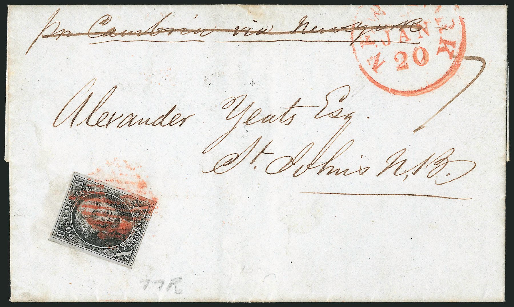 Values of US Stamp Scott 2: 10c 1847 Franklin. Robert Siegel Auction Galleries, Sep 2010, Sale 993, Lot 224