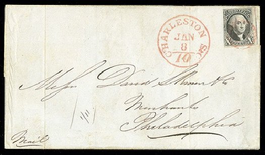 Values of US Stamps Scott Catalog 2 - 10c 1847 Franklin. Spink Shreves Galleries, May 2014, Sale 148, Lot 14