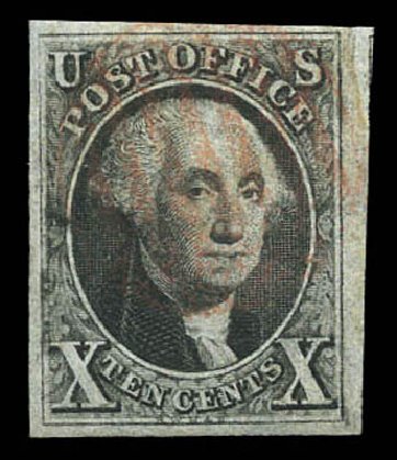 Value of US Stamp Scott Catalogue # 2 - 10c 1847 Franklin. Matthew Bennett International, Mar 2011, Sale 337, Lot 2435