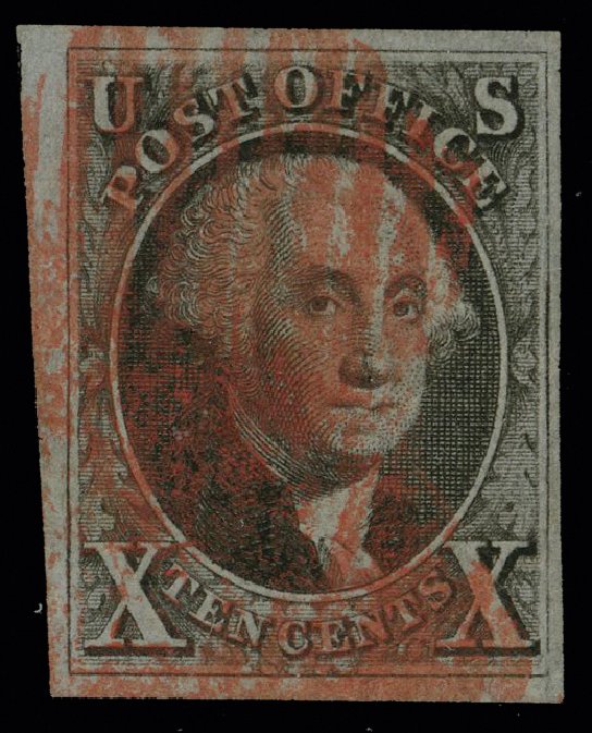 Values of US Stamps Scott Catalogue 2: 10c 1847 Franklin. H.R. Harmer, May 2014, Sale 3005, Lot 1015