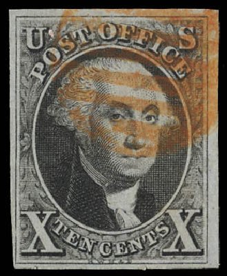 US Stamp Prices Scott Catalogue #2: 10c 1847 Franklin. Daniel Kelleher Auctions, Feb 2013, Sale 634, Lot 735