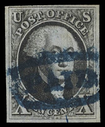 Prices of US Stamps Scott # 2 - 10c 1847 Franklin. Daniel Kelleher Auctions, Feb 2013, Sale 634, Lot 825