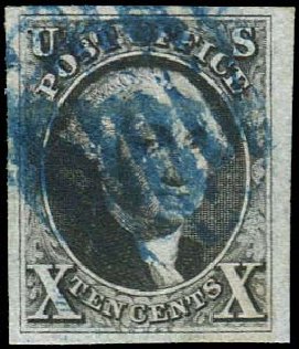 Values of US Stamps Scott Catalog # 2 - 10c 1847 Franklin. Regency-Superior, Nov 2014, Sale 108, Lot 25