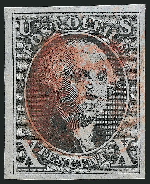 Price of US Stamps Scott Catalogue #2: 10c 1847 Franklin. Robert Siegel Auction Galleries, Jun 2012, Sale 1025, Lot 65