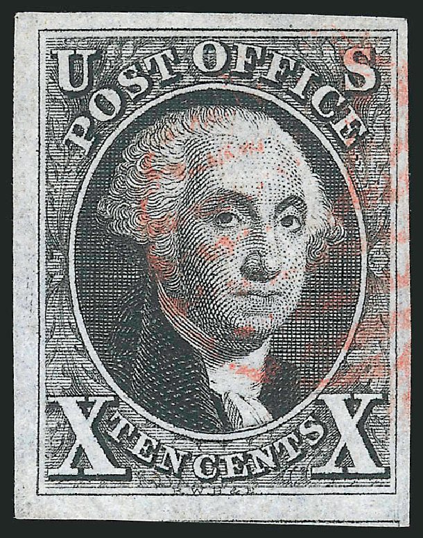 US Stamp Values Scott Cat. # 2 - 10c 1847 Franklin. Robert Siegel Auction Galleries, Sep 2014, Sale 1078, Lot 65