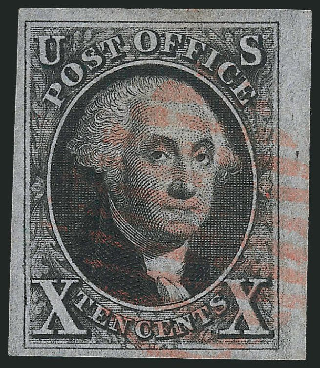 US Stamps Price Scott # 2: 10c 1847 Franklin. Robert Siegel Auction Galleries, Apr 2010, Sale 984, Lot 35