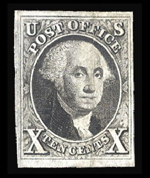 Price of US Stamps Scott Catalog # 2 - 10c 1847 Franklin. Cherrystone Auctions, Jun 2014, Sale 201406, Lot 12