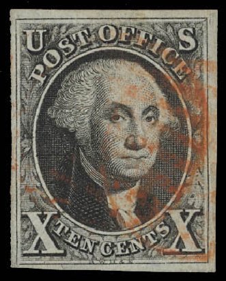 Value of US Stamp Scott #2: 10c 1847 Franklin. Daniel Kelleher Auctions, Feb 2013, Sale 634, Lot 692