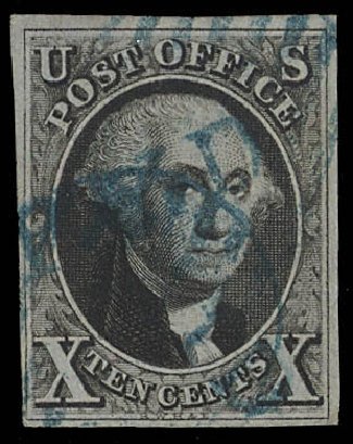 Prices of US Stamp Scott Cat. 2: 10c 1847 Franklin. Daniel Kelleher Auctions, Feb 2013, Sale 634, Lot 752