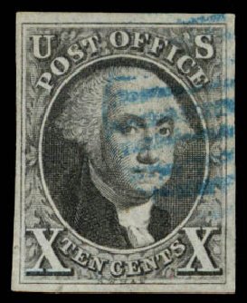 Price of US Stamp Scott Catalogue 2: 10c 1847 Franklin. Daniel Kelleher Auctions, Sep 2013, Sale 639, Lot 3082