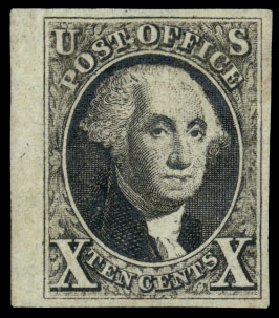 US Stamps Prices Scott Catalog #2: 10c 1847 Franklin. Daniel Kelleher Auctions, Dec 2013, Sale 640, Lot 12
