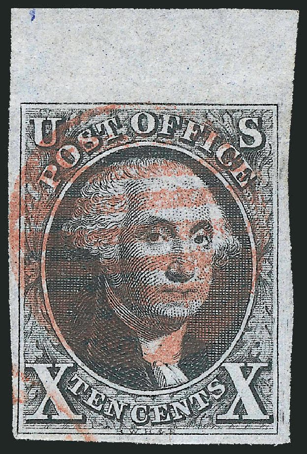 Price of US Stamps Scott Cat. 2 - 1847 10c Franklin. Robert Siegel Auction Galleries, Apr 2012, Sale 1023, Lot 2072