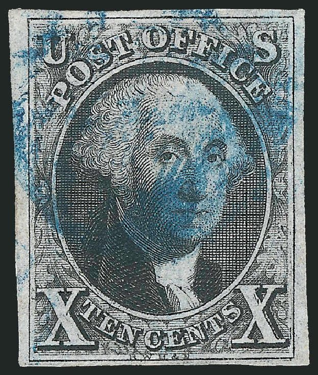 Values of US Stamps Scott Cat. 2: 1847 10c Franklin. Robert Siegel Auction Galleries, Apr 2012, Sale 1023, Lot 2092