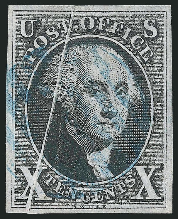 Price of US Stamps Scott Cat. # 2 - 10c 1847 Franklin. Robert Siegel Auction Galleries, Apr 2012, Sale 1023, Lot 2112