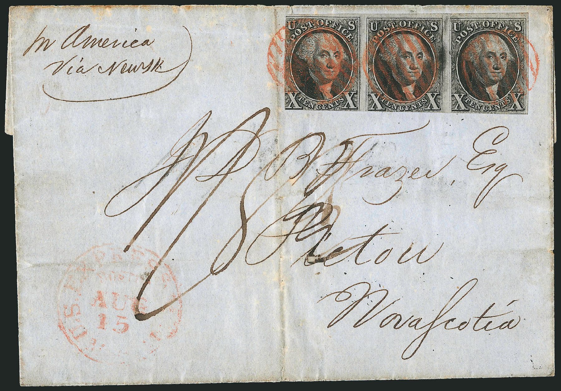 US Stamp Value Scott Catalog 2: 10c 1847 Franklin. Robert Siegel Auction Galleries, Apr 2012, Sale 1023, Lot 2492