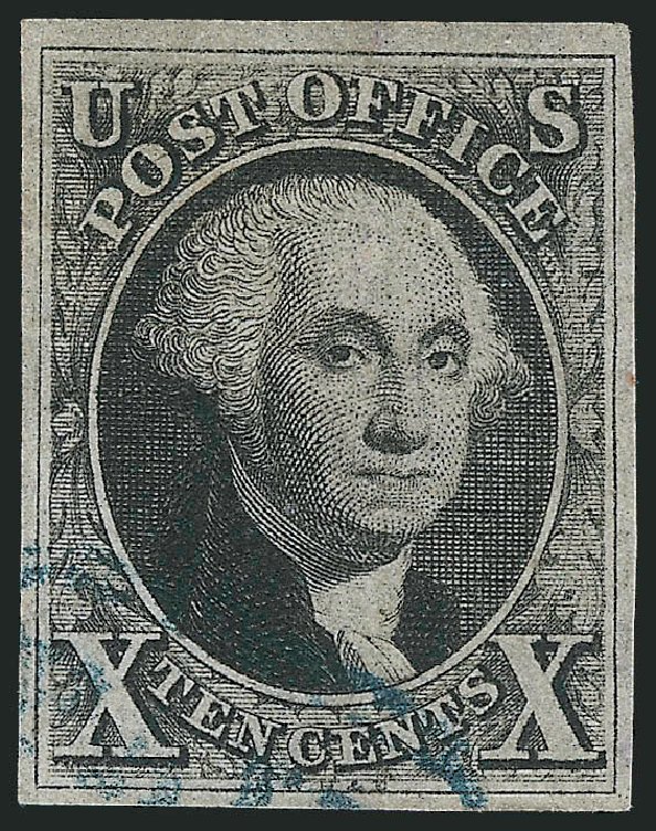 Prices of US Stamp Scott Catalog #2 - 10c 1847 Franklin. Robert Siegel Auction Galleries, Jun 2012, Sale 1026, Lot 1122
