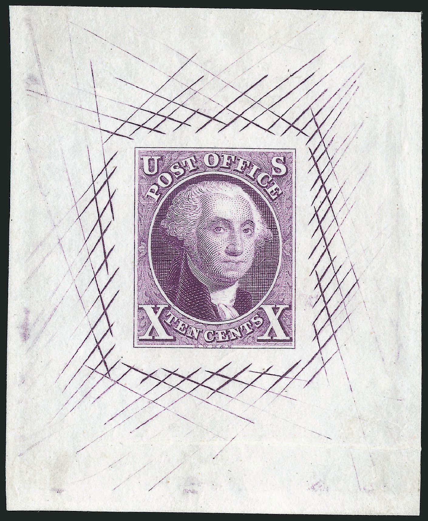 Values of US Stamps Scott Cat. #2 - 1847 10c Franklin. Robert Siegel Auction Galleries, Oct 2014, Sale 1082, Lot 12