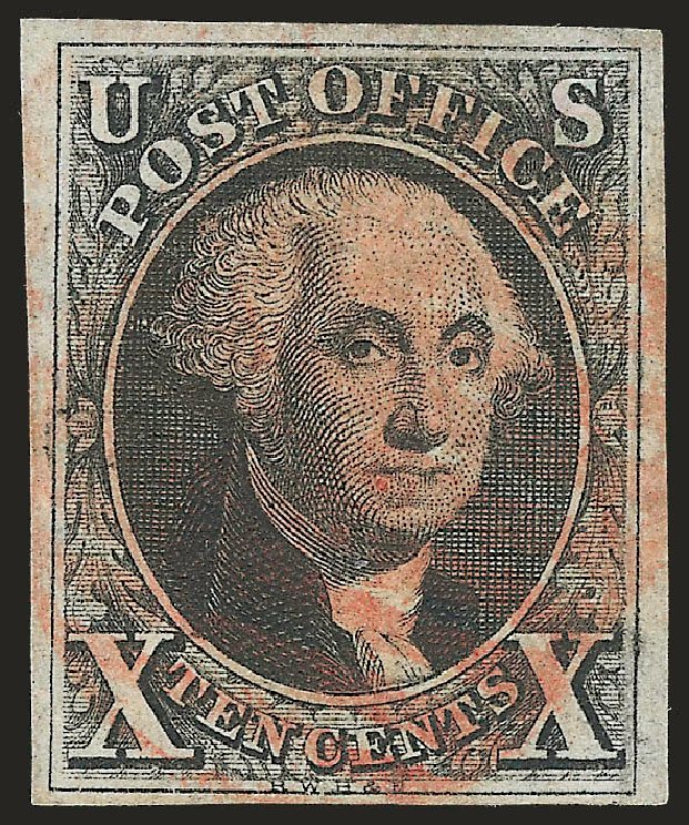 Cost of US Stamp Scott Catalog # 2: 10c 1847 Franklin. Robert Siegel Auction Galleries, Sep 2009, Sale 976, Lot 1072