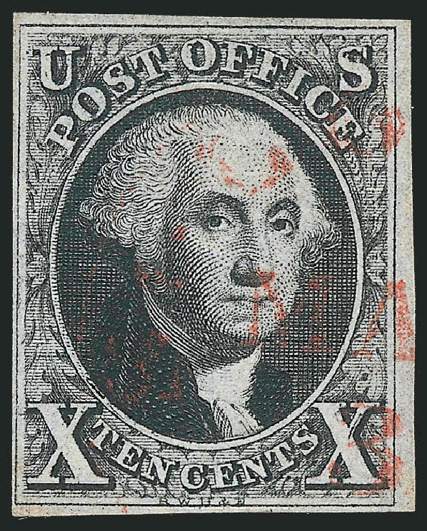 Prices of US Stamp Scott Cat. 2 - 10c 1847 Franklin. Robert Siegel Auction Galleries, Oct 2010, Sale 997, Lot 5102