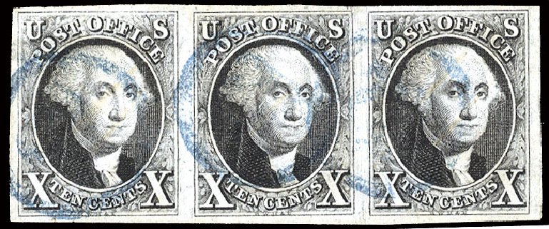 Costs of US Stamps Scott Catalog 2 - 1847 10c Franklin. Cherrystone Auctions, Nov 2008, Sale 200811, Lot 1003