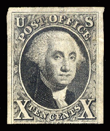 Value of US Stamp Scott Cat. # 2 - 1847 10c Franklin. Cherrystone Auctions, Jul 2015, Sale 201507, Lot 3