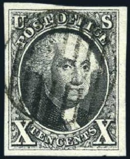 Cost of US Stamps Scott # 2: 1847 10c Franklin. Harmer-Schau Auction Galleries, Feb 2010, Sale 84, Lot 1223