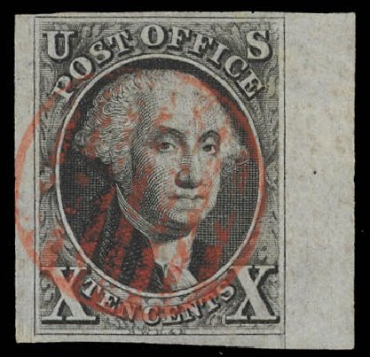 Prices of US Stamp Scott Cat. # 2 - 10c 1847 Franklin. Daniel Kelleher Auctions, Feb 2013, Sale 634, Lot 633