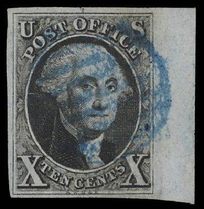 Cost of US Stamps Scott Cat. #2 - 1847 10c Franklin. Daniel Kelleher Auctions, Feb 2013, Sale 634, Lot 643