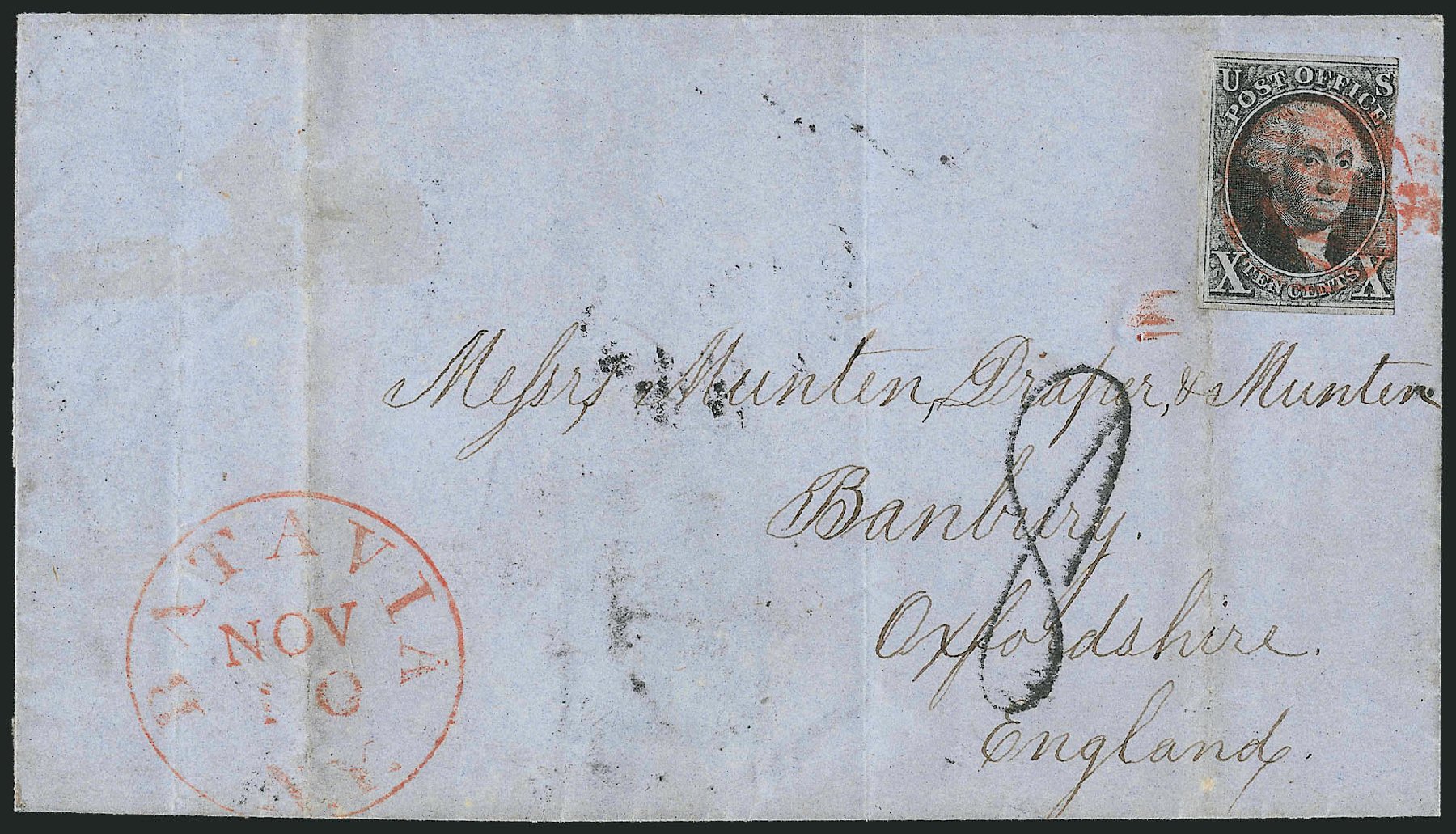 US Stamp Price Scott Catalogue 2 - 1847 10c Franklin. Robert Siegel Auction Galleries, Apr 2012, Sale 1023, Lot 2493