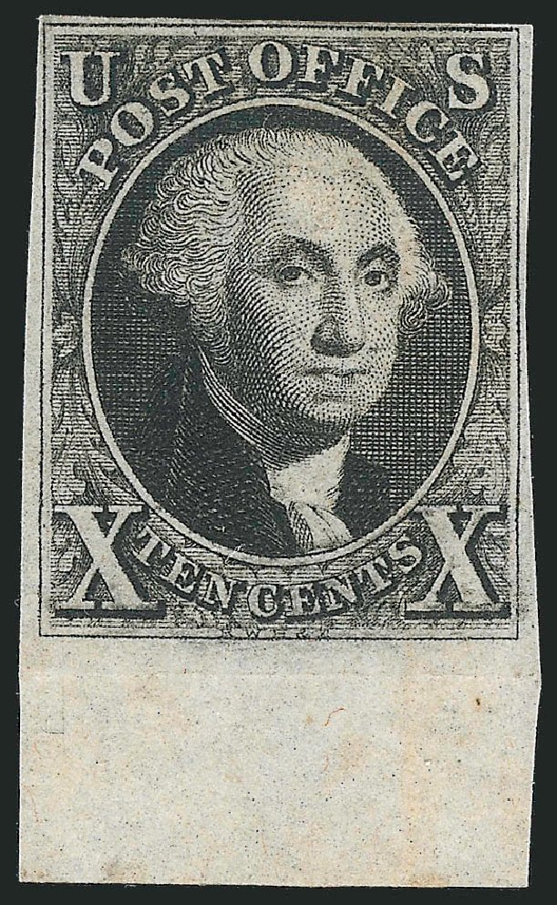 Cost of US Stamps Scott Cat. 2: 1847 10c Franklin. Robert Siegel Auction Galleries, Jun 2012, Sale 1025, Lot 63