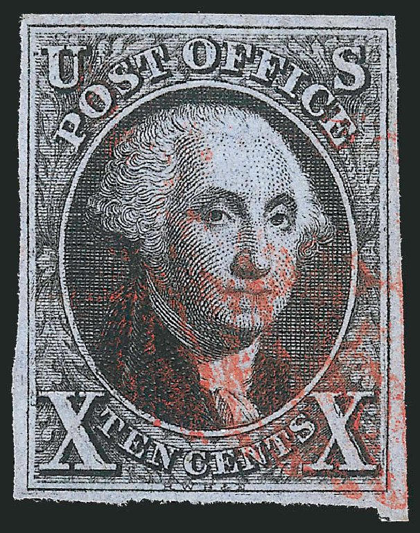 US Stamp Price Scott Cat. #2 - 10c 1847 Franklin. Robert Siegel Auction Galleries, Oct 2012, Sale 1033, Lot 4003