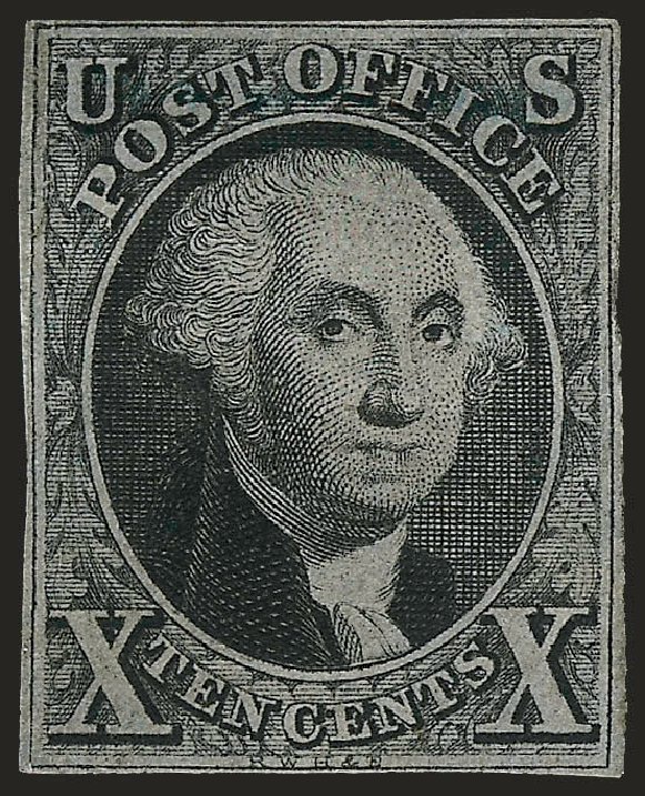 Cost of US Stamps Scott 2 - 10c 1847 Franklin. Robert Siegel Auction Galleries, Dec 2008, Sale 967, Lot 4073