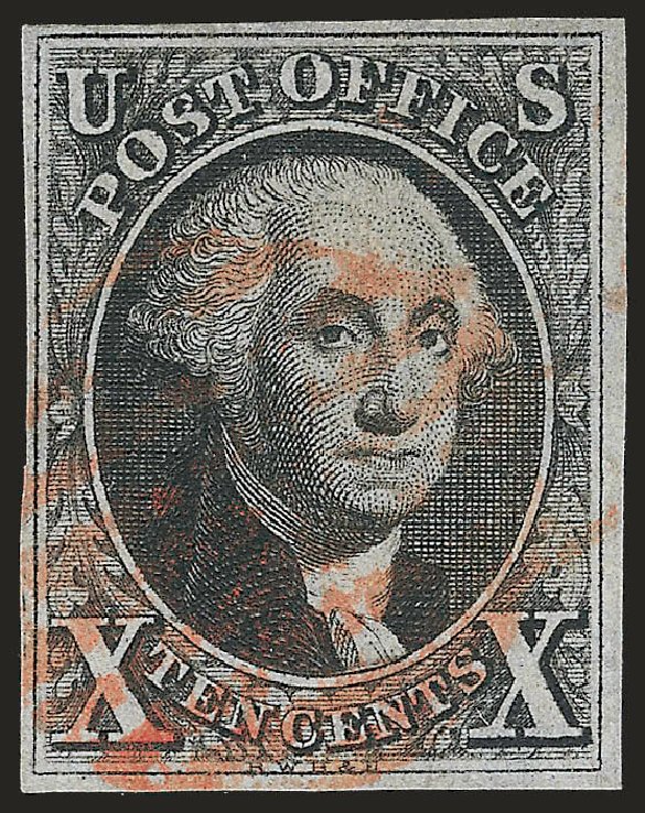 Cost of US Stamps Scott # 2: 10c 1847 Franklin. Robert Siegel Auction Galleries, Dec 2009, Sale 982, Lot 5023