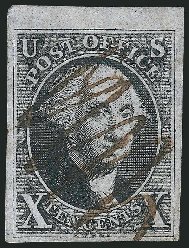 Cost of US Stamp Scott Cat. #2: 10c 1847 Franklin. Robert Siegel Auction Galleries, Oct 2010, Sale 997, Lot 5093