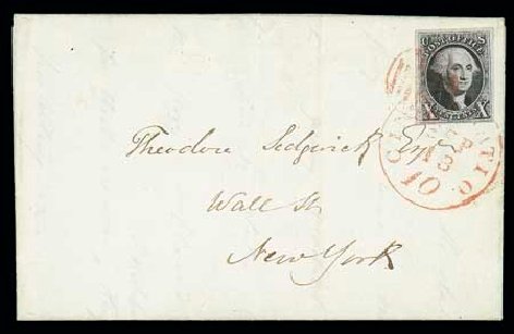 Cost of US Stamp Scott Catalogue #2: 10c 1847 Franklin. Matthew Bennett International, Dec 2007, Sale 324, Lot 1036