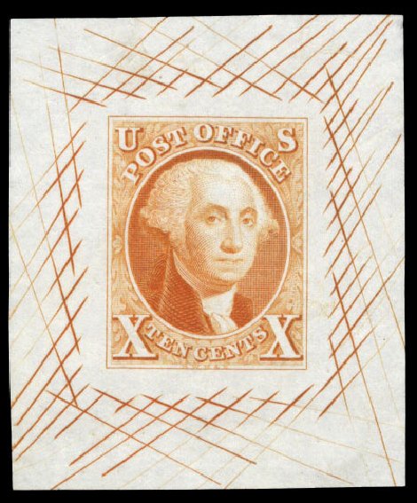 Values of US Stamps Scott Catalog 2: 1847 10c Franklin. Cherrystone Auctions, Mar 2010, Sale 201003, Lot 16