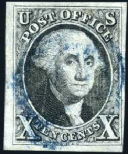 US Stamps Price Scott Catalogue 2: 10c 1847 Franklin. Harmer-Schau Auction Galleries, Feb 2010, Sale 84, Lot 1226
