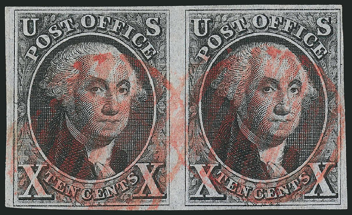 Prices of US Stamps Scott #2: 10c 1847 Franklin. Robert Siegel Auction Galleries, Jun 2011, Sale 1011, Lot 386