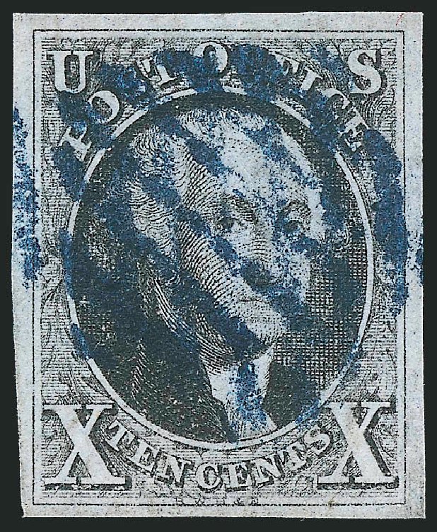 Prices of US Stamp Scott Cat. #2 - 1847 10c Franklin. Robert Siegel Auction Galleries, Apr 2012, Sale 1023, Lot 2146