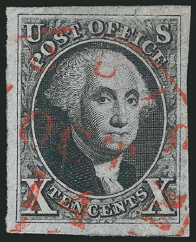 Prices of US Stamp Scott Catalog #2: 1847 10c Franklin. Robert Siegel Auction Galleries, Jun 2012, Sale 1025, Lot 66