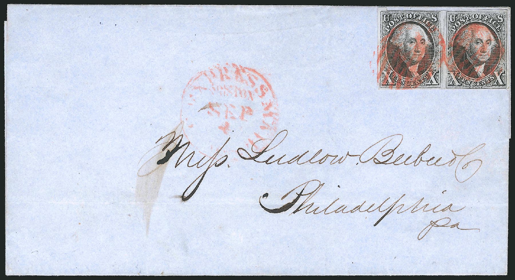 US Stamp Prices Scott Catalogue # 2: 10c 1847 Franklin. Robert Siegel Auction Galleries, Oct 2014, Sale 1082, Lot 336