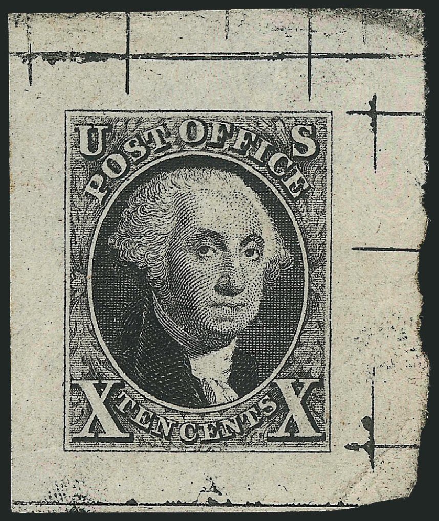 Cost of US Stamps Scott Catalog 2: 1847 10c Franklin. Robert Siegel Auction Galleries, Oct 2010, Sale 997, Lot 5106
