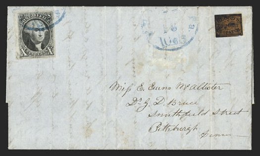 US Stamps Values Scott Cat. 2 - 10c 1847 Franklin. Spink Shreves Galleries, Nov 2012, Sale 141, Lot 16