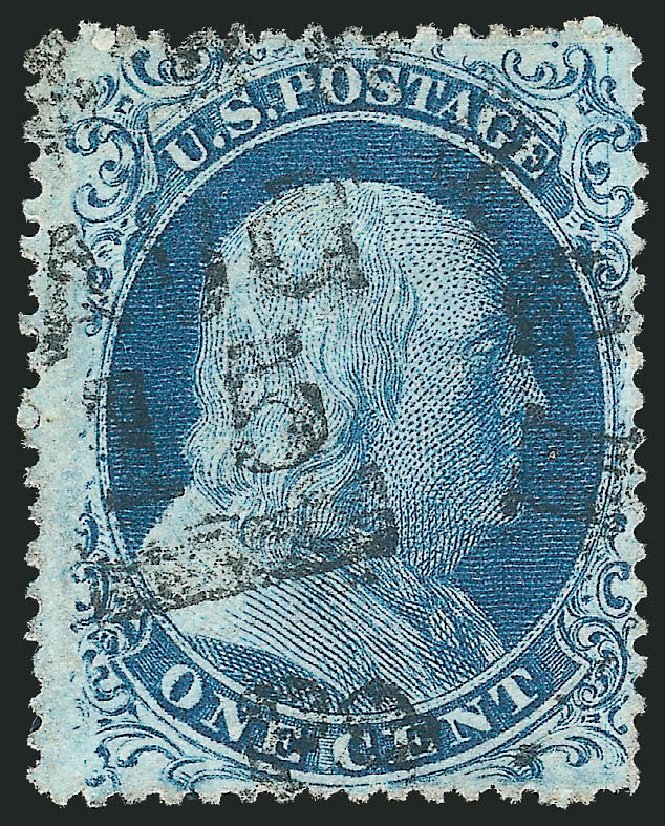 Price of US Stamp Scott # 20: 1c 1857 Franklin. Robert Siegel Auction Galleries, Mar 2011, Sale 1006, Lot 1427