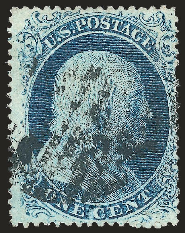 Cost of US Stamp Scott # 20: 1c 1857 Franklin. Robert Siegel Auction Galleries, Jun 2009, Sale 975, Lot 1167
