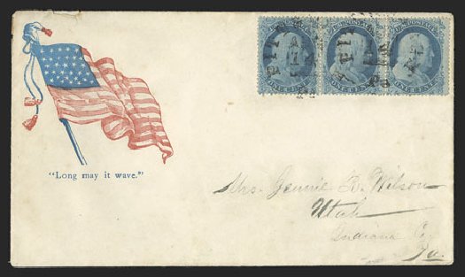US Stamps Price Scott Catalog # 20: 1857 1c Franklin. Spink Shreves Galleries, Jul 2012, Sale 140, Lot 77