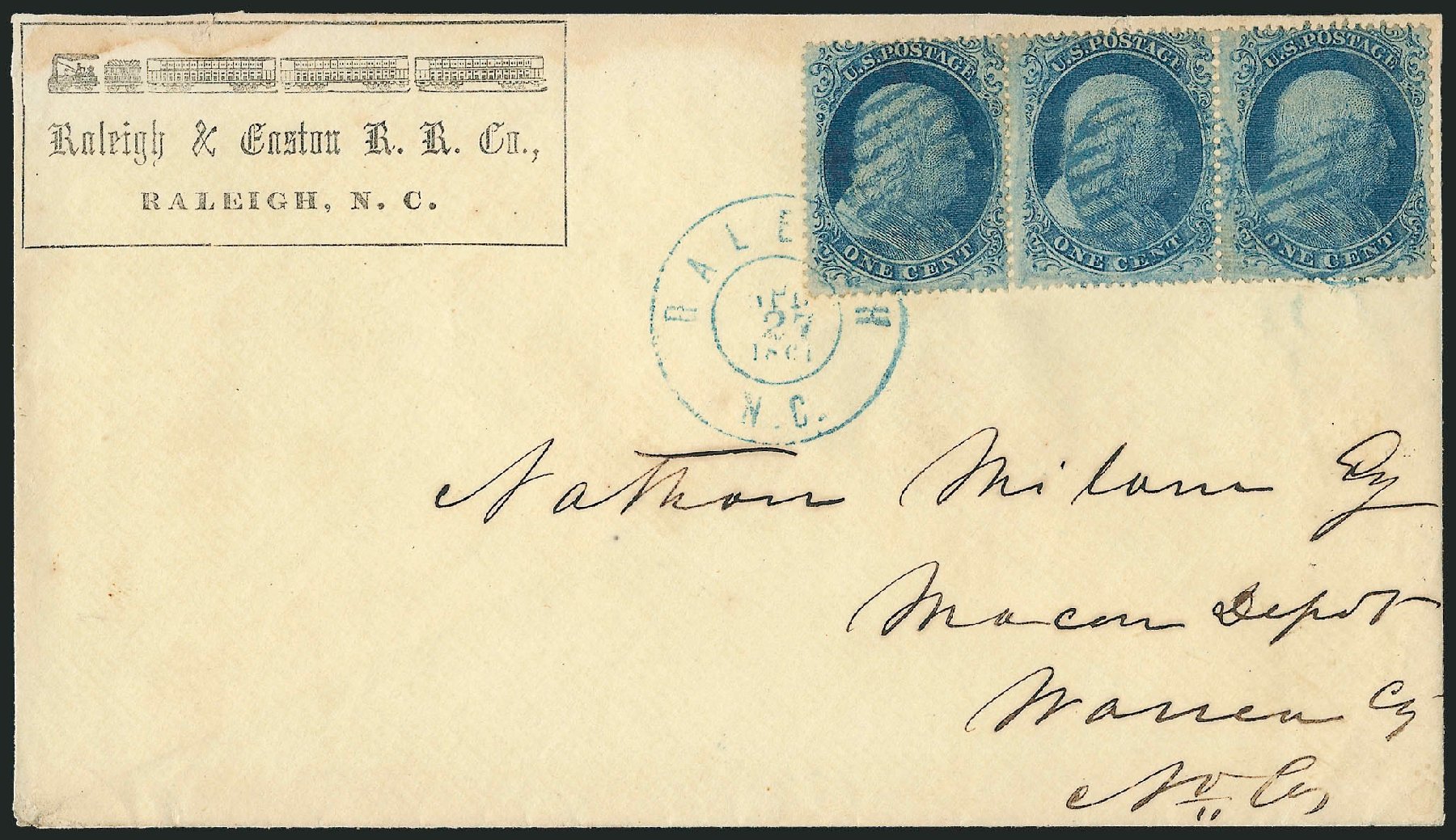 Value of US Stamp Scott #20 - 1857 1c Franklin. Robert Siegel Auction Galleries, Mar 2011, Sale 1006, Lot 1588