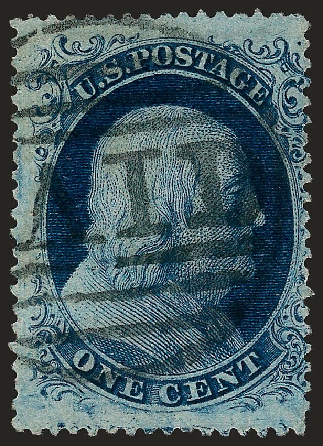 Value of US Stamps Scott 20: 1c 1857 Franklin. Robert Siegel Auction Galleries, Oct 2008, Sale 963, Lot 299