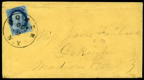 Prices of US Stamps Scott #20 - 1857 1c Franklin. Harmer-Schau Auction Galleries, Oct 2010, Sale 87, Lot 100