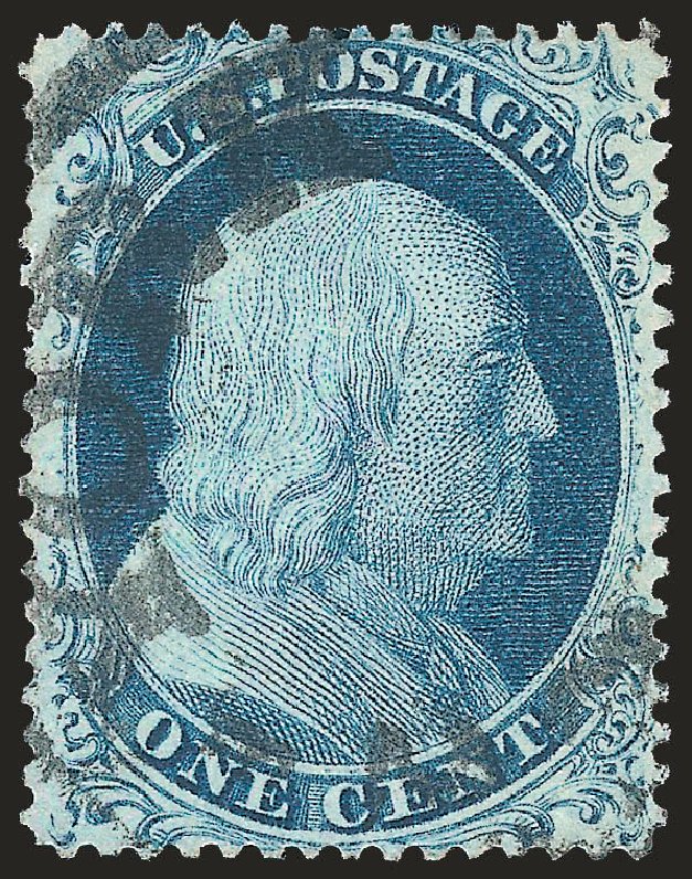 US Stamps Prices Scott Catalogue 20 - 1c 1857 Franklin. Robert Siegel Auction Galleries, Sep 2009, Sale 976, Lot 1200